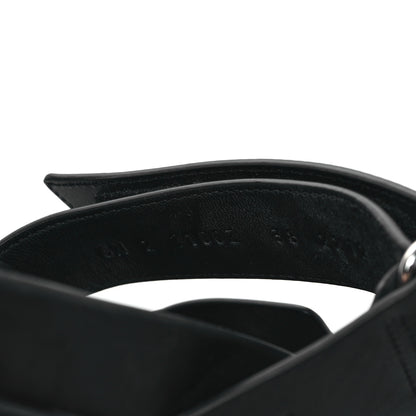 Hermes Calfskin Womens Chypre Sandals 38 Black 9 of 9