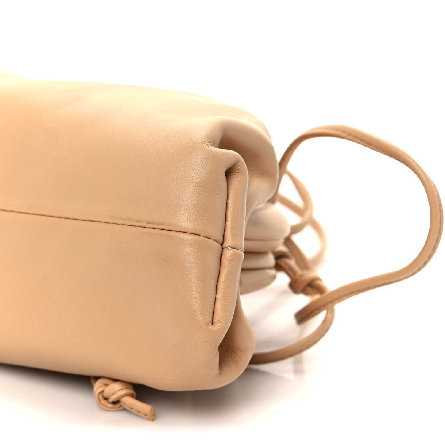 Bottega Veneta Butter Calfskin The Mini Pouch Almond 11 of 11
