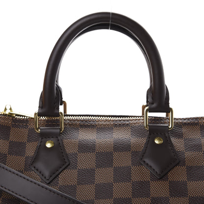 Louis Vuitton Damier Ebene Speedy Bandouliere 25 10 of 11