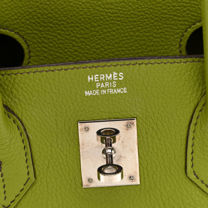 Hermes Togo Birkin 35 Vert Anis 6 of 15