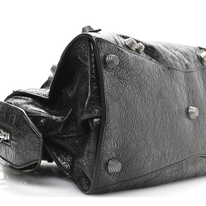 Balenciaga Agneau Arena Neo Cagole City Handbag Black 10 of 11