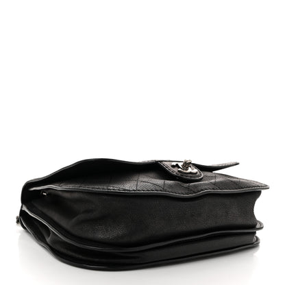 Chanel Calfskin Coco Twin Large Flap Black 4 of 12
