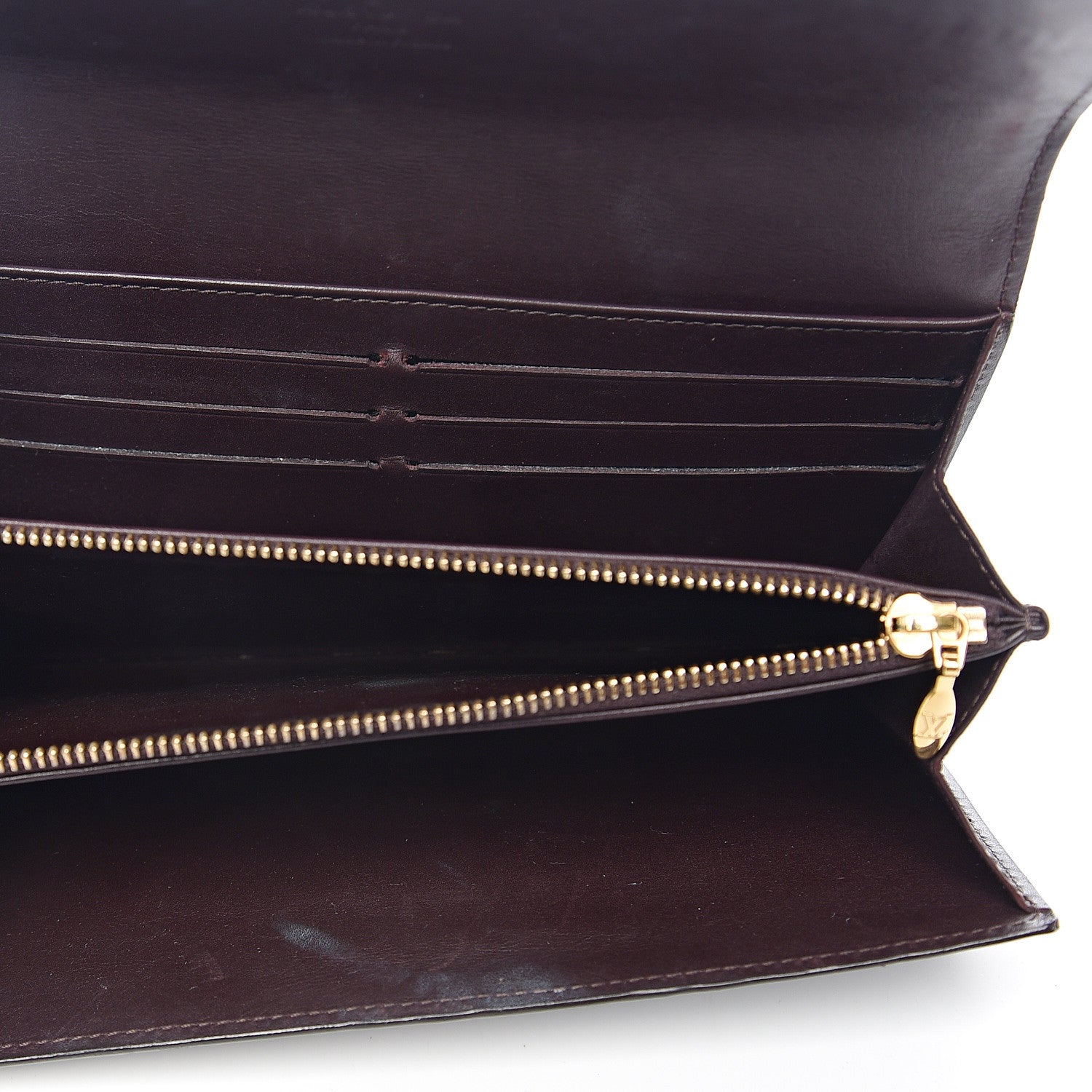 Louis Vuitton Vernis Sarah Wallet Amarante 4 of 7