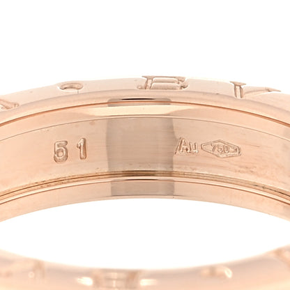 Bulgari 18K Rose Gold B.Zero1 One-Band Ring 51 5.75 4 of 5