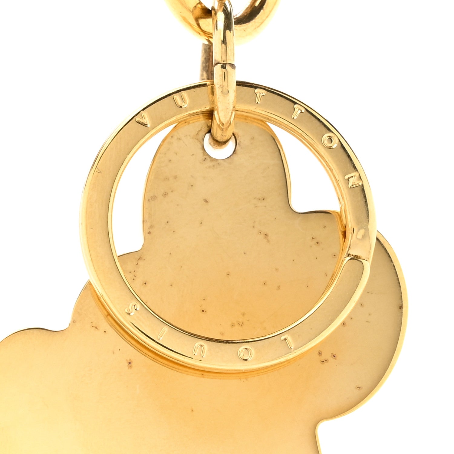 Louis Vuitton Enamel Vivienne Bag Charm Key Holder Multicolor 3 of 5