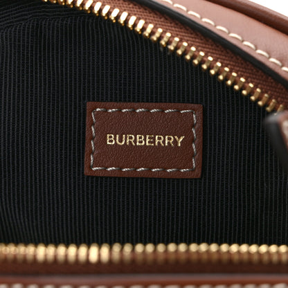 Burberry Cotton Canvas Mini Louise Crossbody Bag Natural Tan 7 of 11