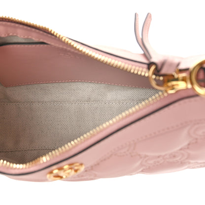 Gucci Calfskin GG Matelasse Chain Handbag Perfect Pink Natural 5 of 8