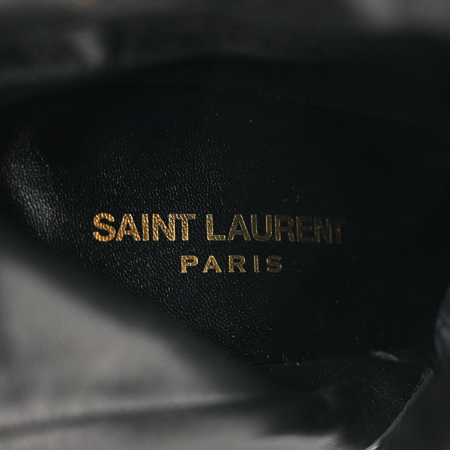 Saint Laurent Calfskin Opyum Ankle Boots 38 Black 8 of 10