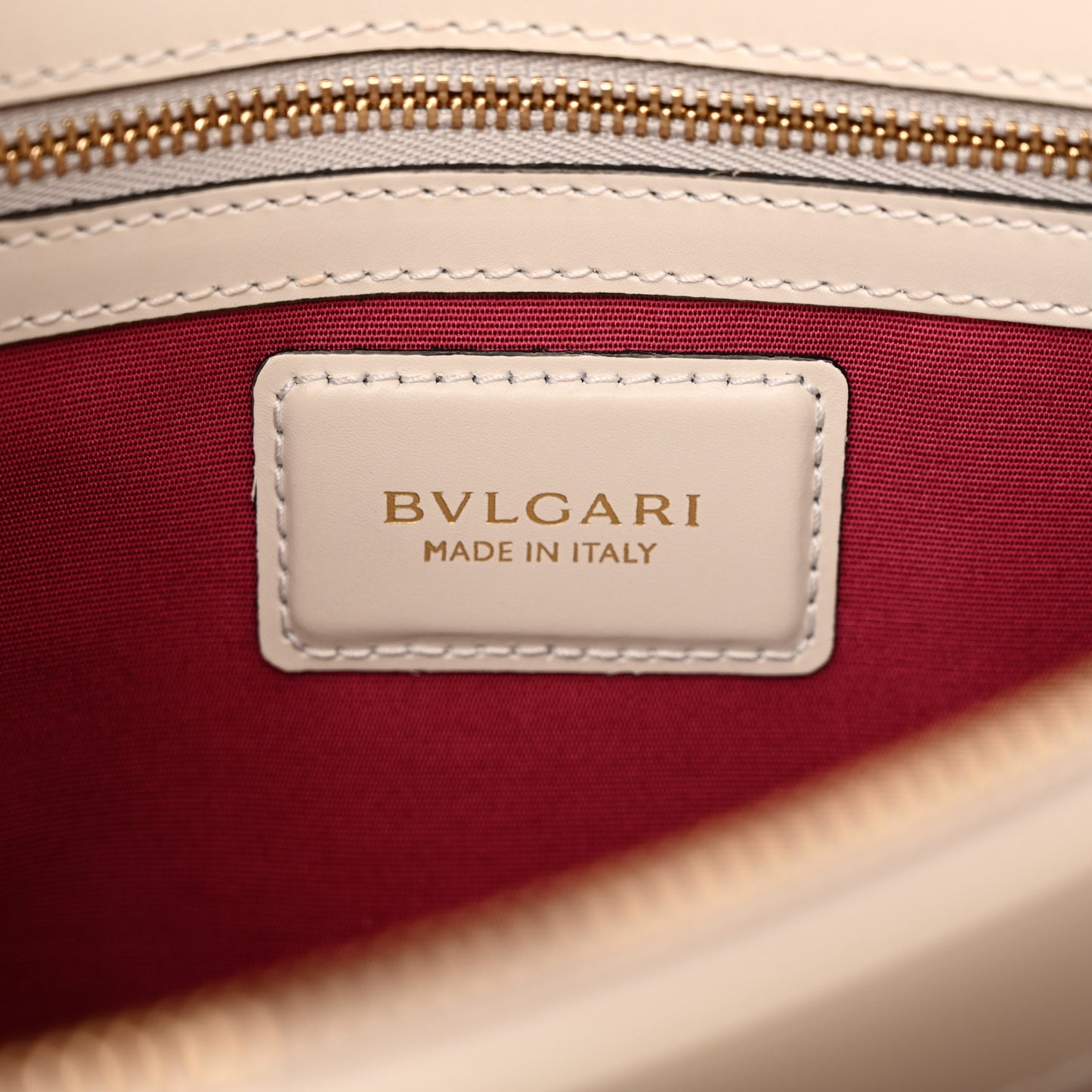 Calfskin Serpenti Forever Crossbody Bag White Agate