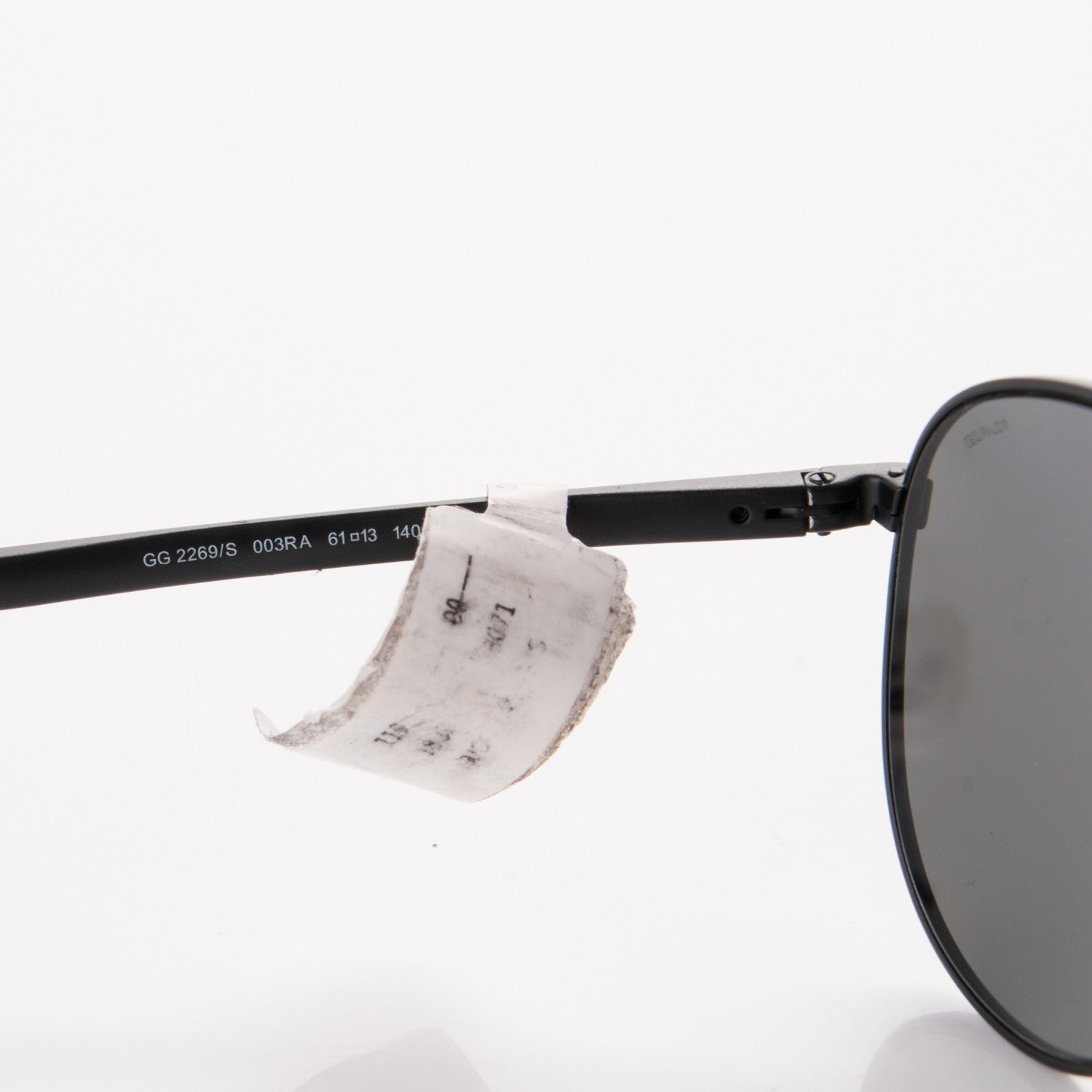 Gucci Aviator GG 2269/S Sunglasses Black 5 of 6