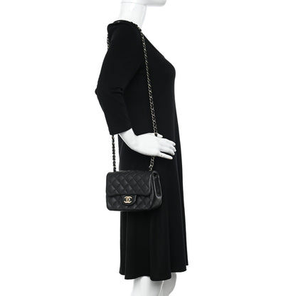 Chanel Caviar Quilted Mini Square Flap Black 2 of 12