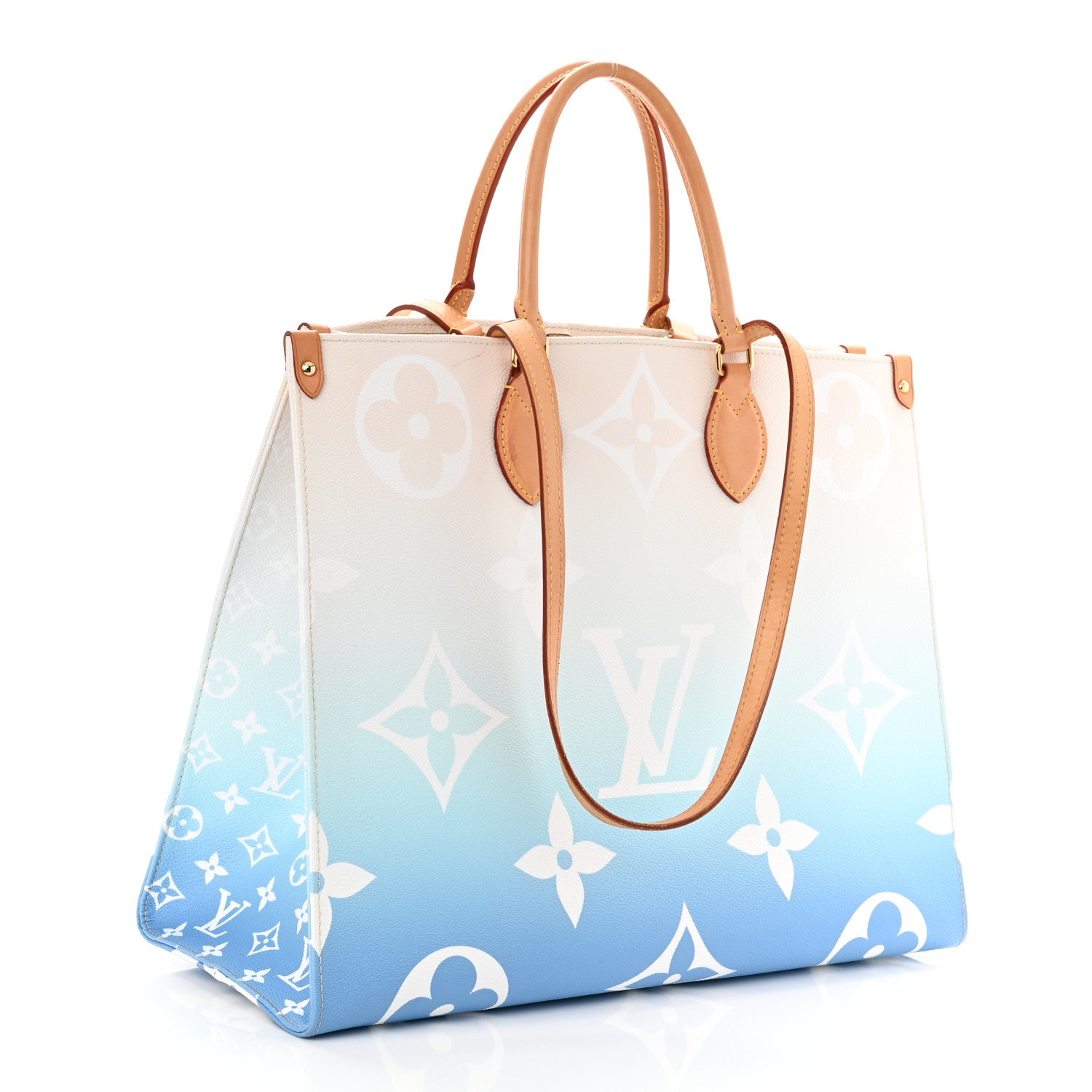 Louis Vuitton Monogram Giant By The Pool Onthego GM Blue 3 of 13
