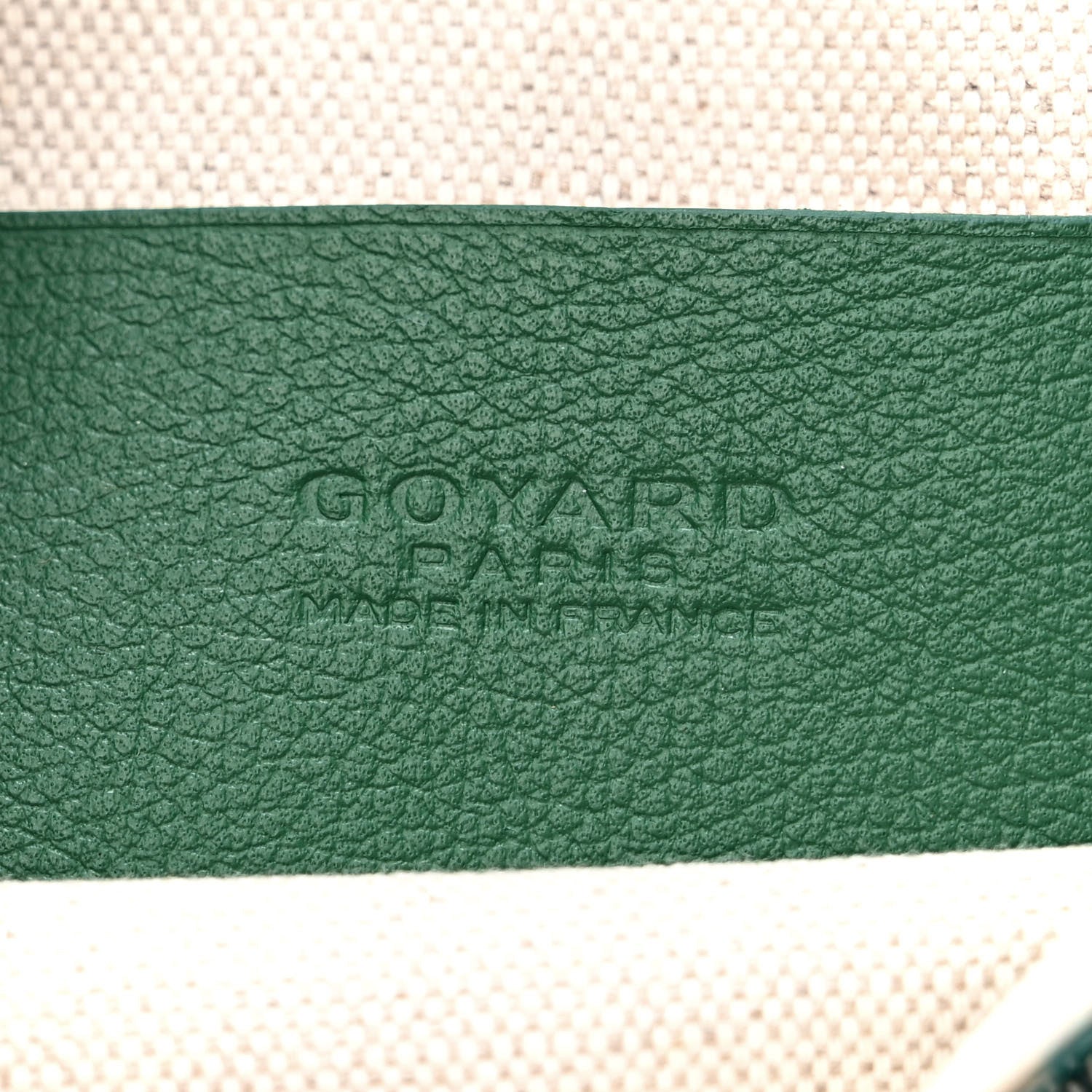 Goyard Goyardine Plumet Wallet Clutch Green 6 of 10