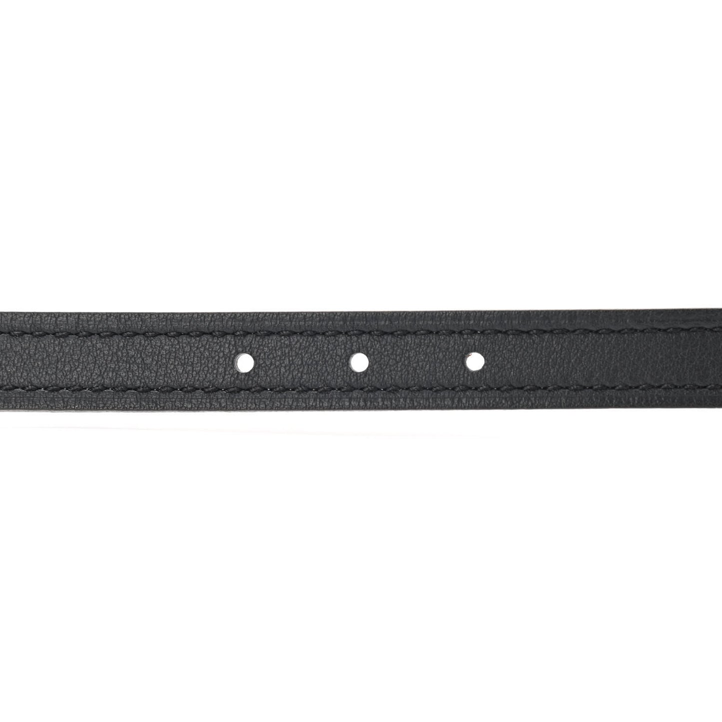 Swift Epsom 13mm Medaillon Lift Belt 80 Black Gold