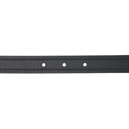 Hermes Swift Epsom 13mm Medaillon Lift Belt 80 Black Gold 4 of 6