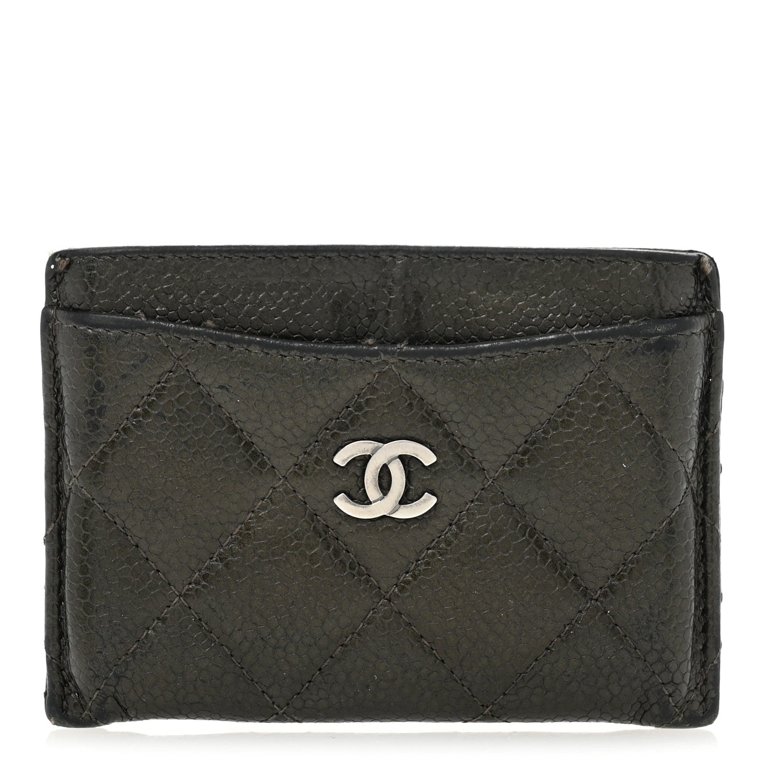 Chanel Caviar Quilted Card Holder Black 1 of 11