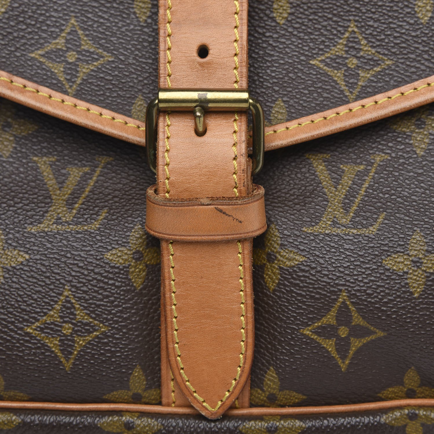 Louis Vuitton Monogram Saumur 35 14 of 18