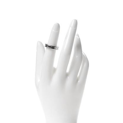 Bulgari 18K White Gold B.Zero1 One-Band Ring 48 4.5 2 of 5