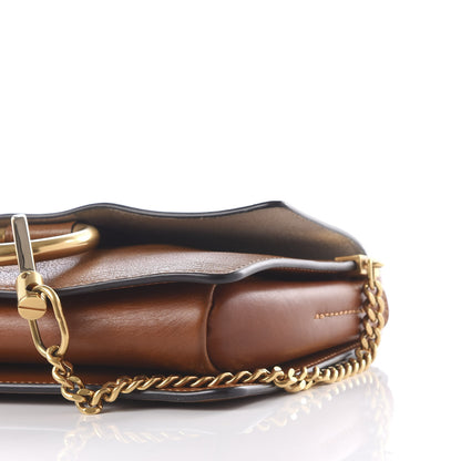 Chloe Goatskin Small Faye Shoulder Bag Tan 8 of 8