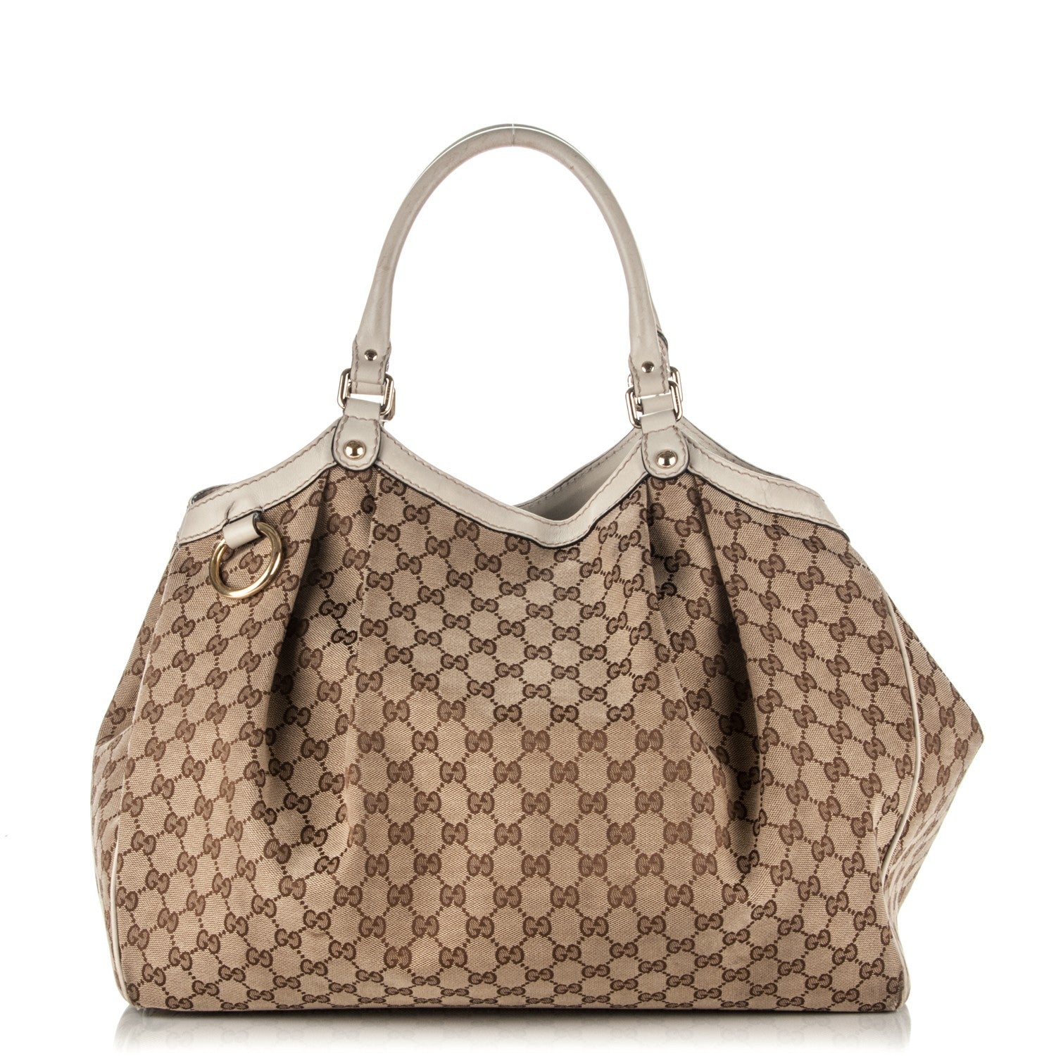 Gucci Monogram Large Sukey Tote Off White 1 of 9