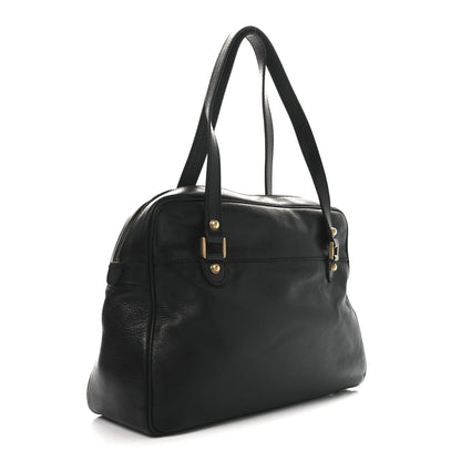 Gucci Pebbled Calfskin Blondie Studded Tote Black 3 of 10