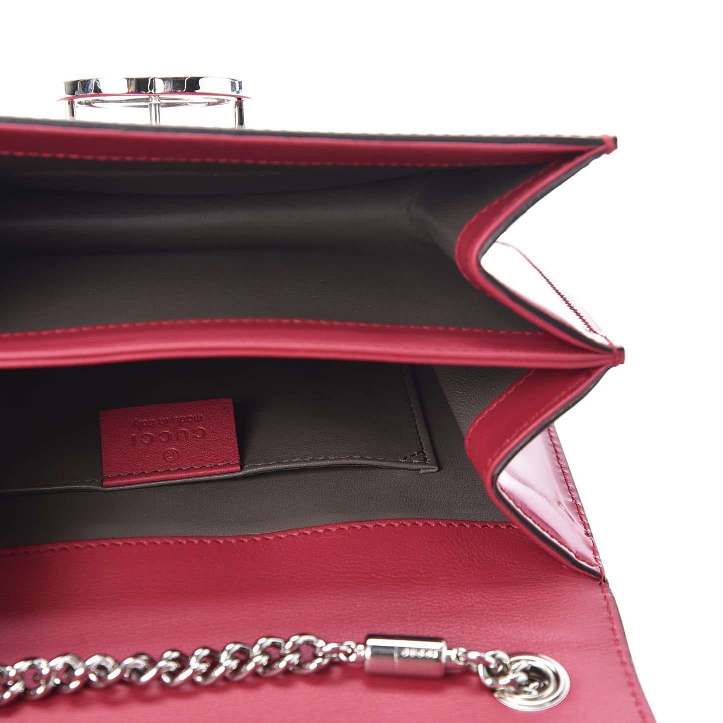Shade Lux Calfskin Small Interlocking G Shoulder Bag Petunia