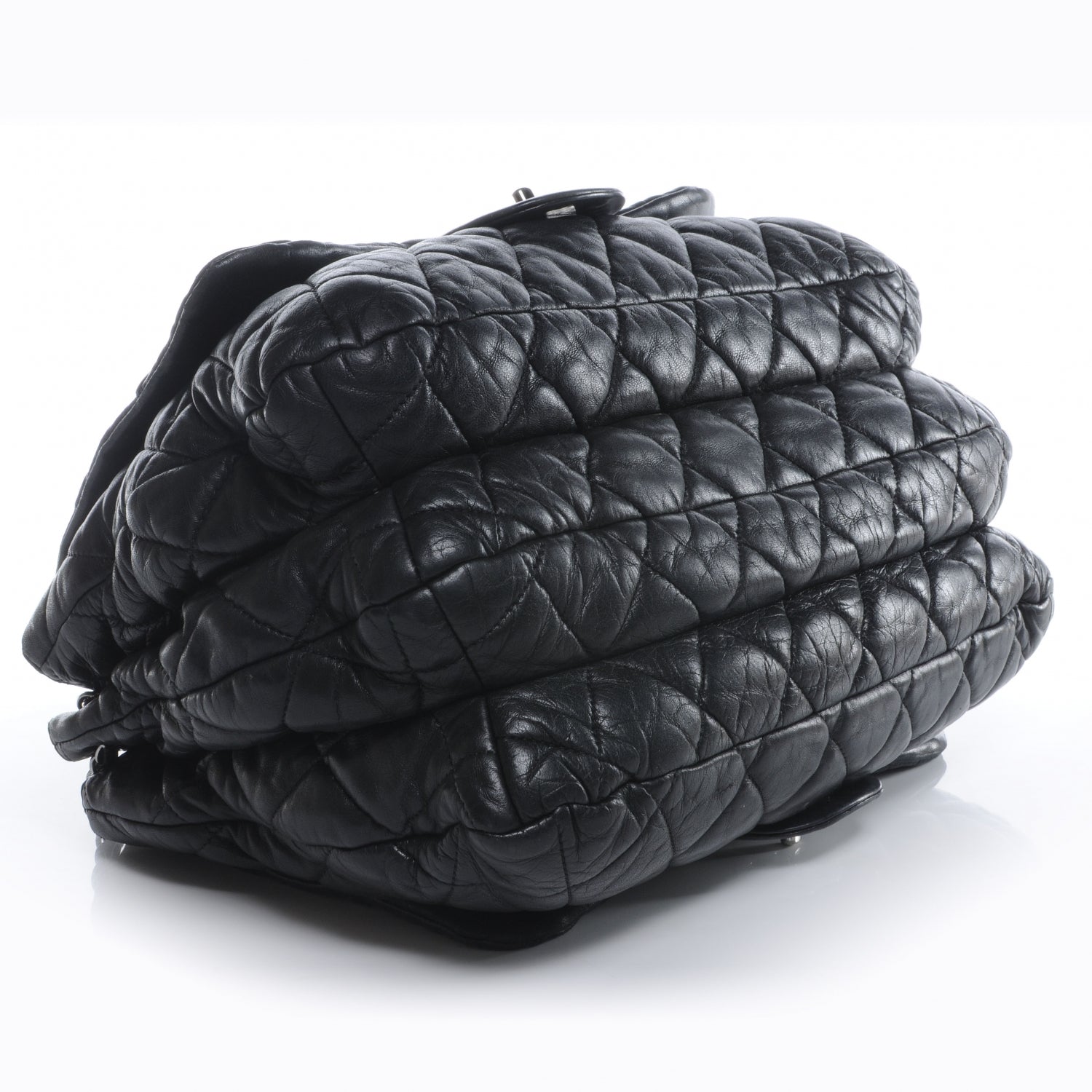 Chanel Lambskin Quilted Chanel 3 Maxi Tote Black 4 of 8