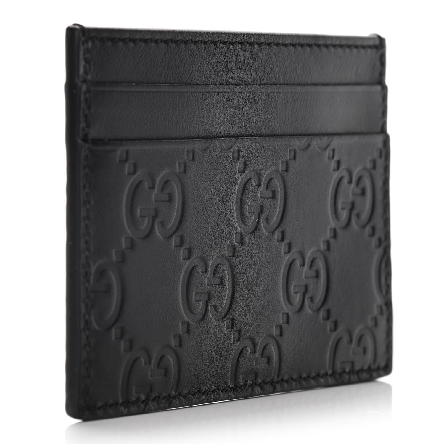 Gucci Guccissima Card Holder Black 3 of 5