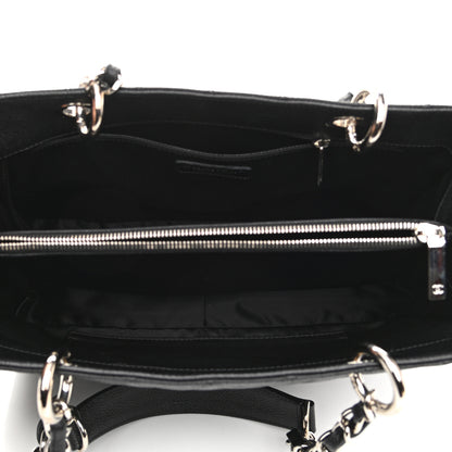 Chanel Caviar Quilted Grand Shopping Tote GST Black 5 of 10