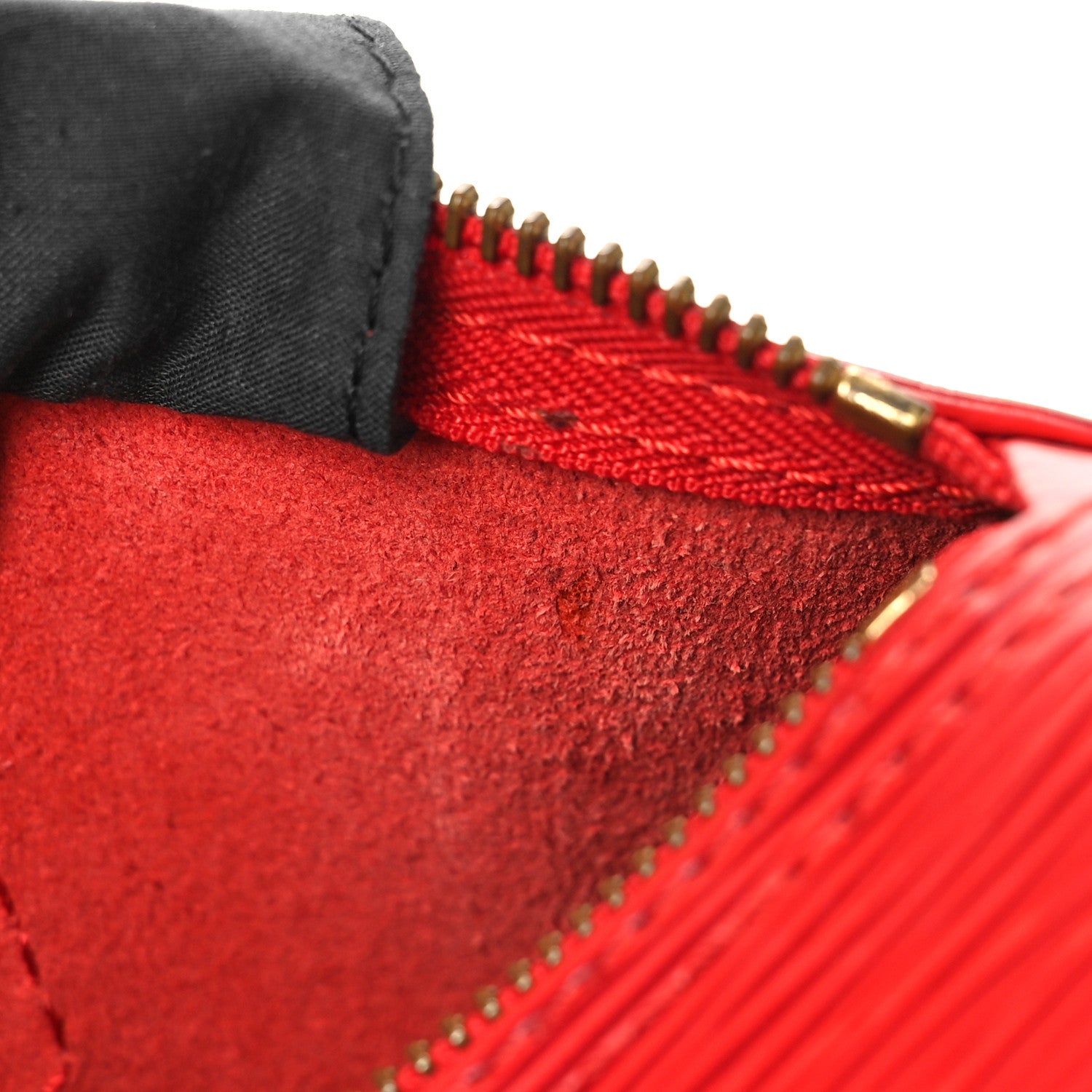 Louis Vuitton Epi Speedy 25 Castillan Red 10 of 11