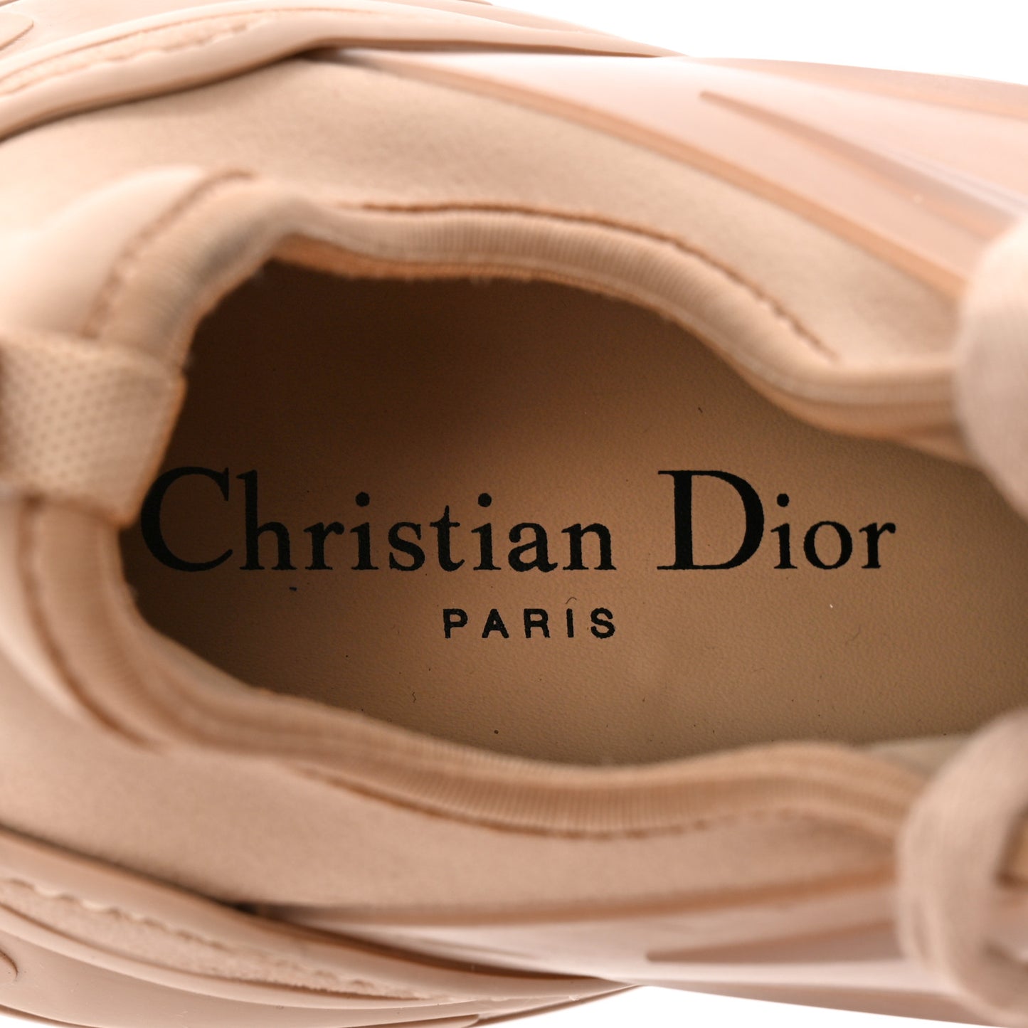 Neoprene Rubber Womens D-Connect Sneakers 39 Nude