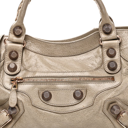 Balenciaga Agneau Giant 21 Rose Gold Hardware City Papyrus 9 of 11