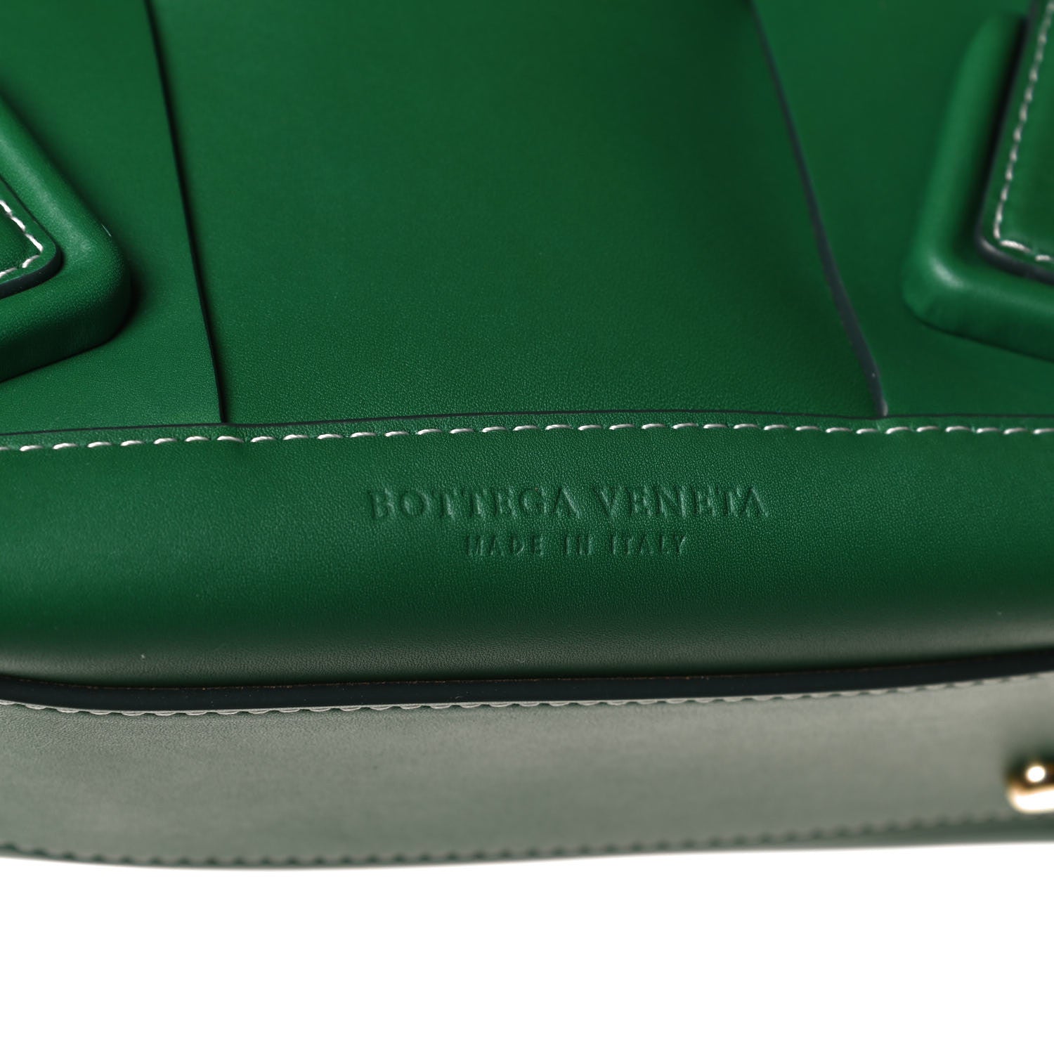 Bottega Veneta French Calfskin Maxi Intrecciato Arco 33 Racing Green 15 of 16