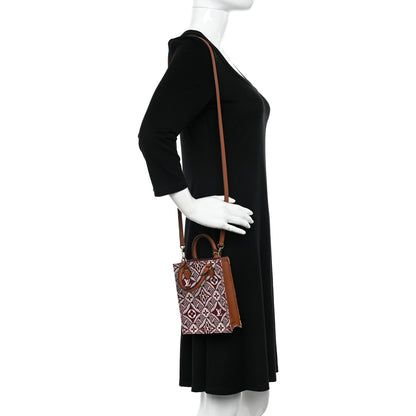 Louis Vuitton Jacquard Since 1854 Petit Sac Plat Bordeaux 2 of 11