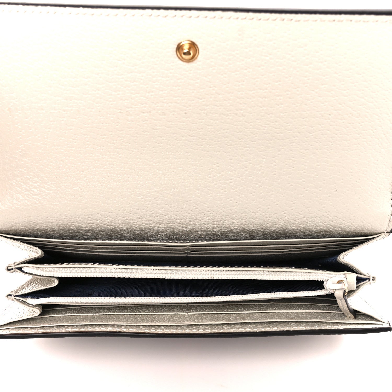 Gucci GG Supreme Monogram Web Ophidia Continental Wallet Beige White 5 of 11