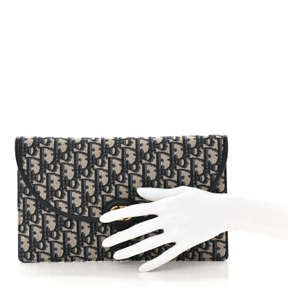 Christian Dior Oblique Bobby Pouch Blue 2 of 7