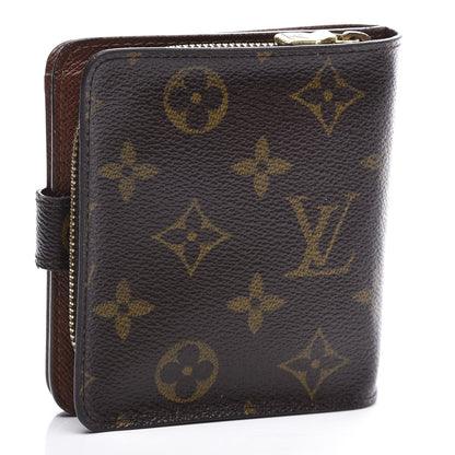 Louis Vuitton Monogram Compact Zippe Zipped Wallet 2 of 11