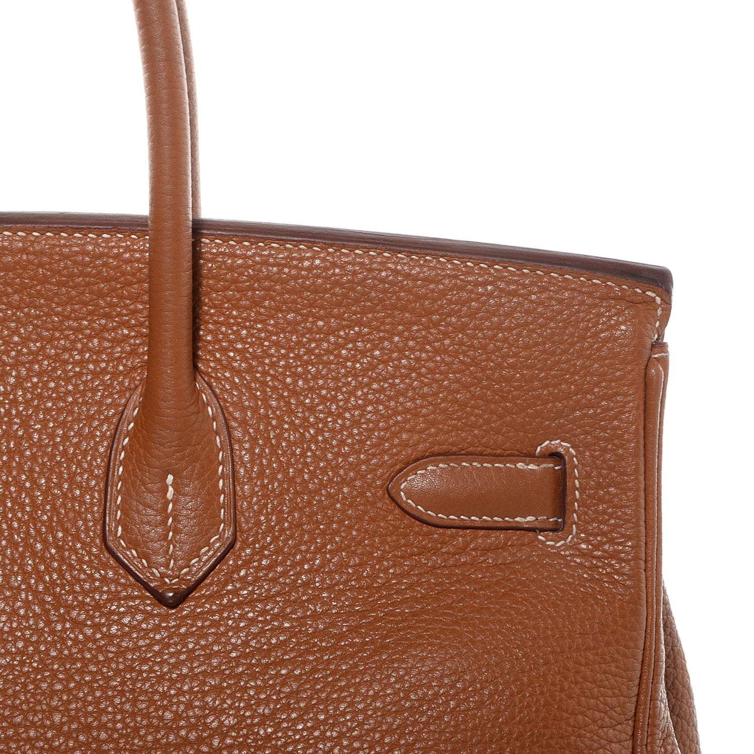 Hermes Taurillon Clemence Birkin 35 Gold 17 of 22