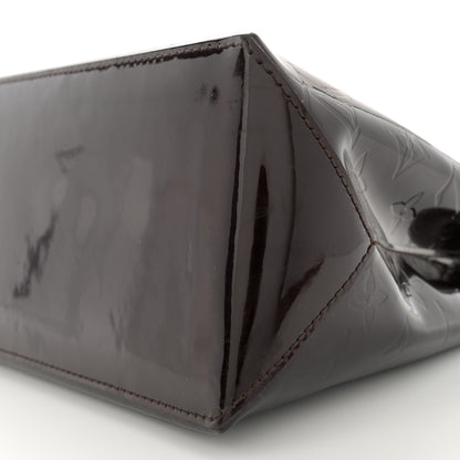 Louis Vuitton Vernis Wilshire PM Amarante 9 of 12