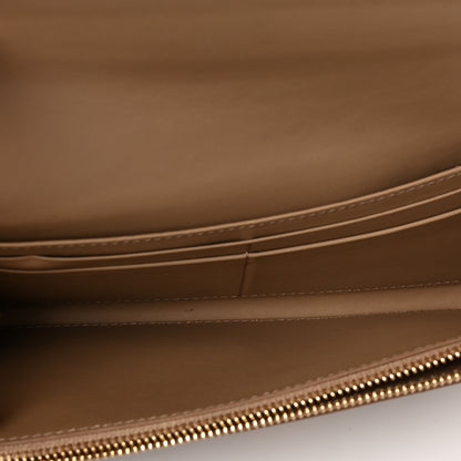 Burberry Haymarket Check Halton Wallet Tan 5 of 6