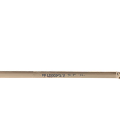 Fendi FF Fabulous Shield Sunglasses FF M0039/G/S Black 5 of 8