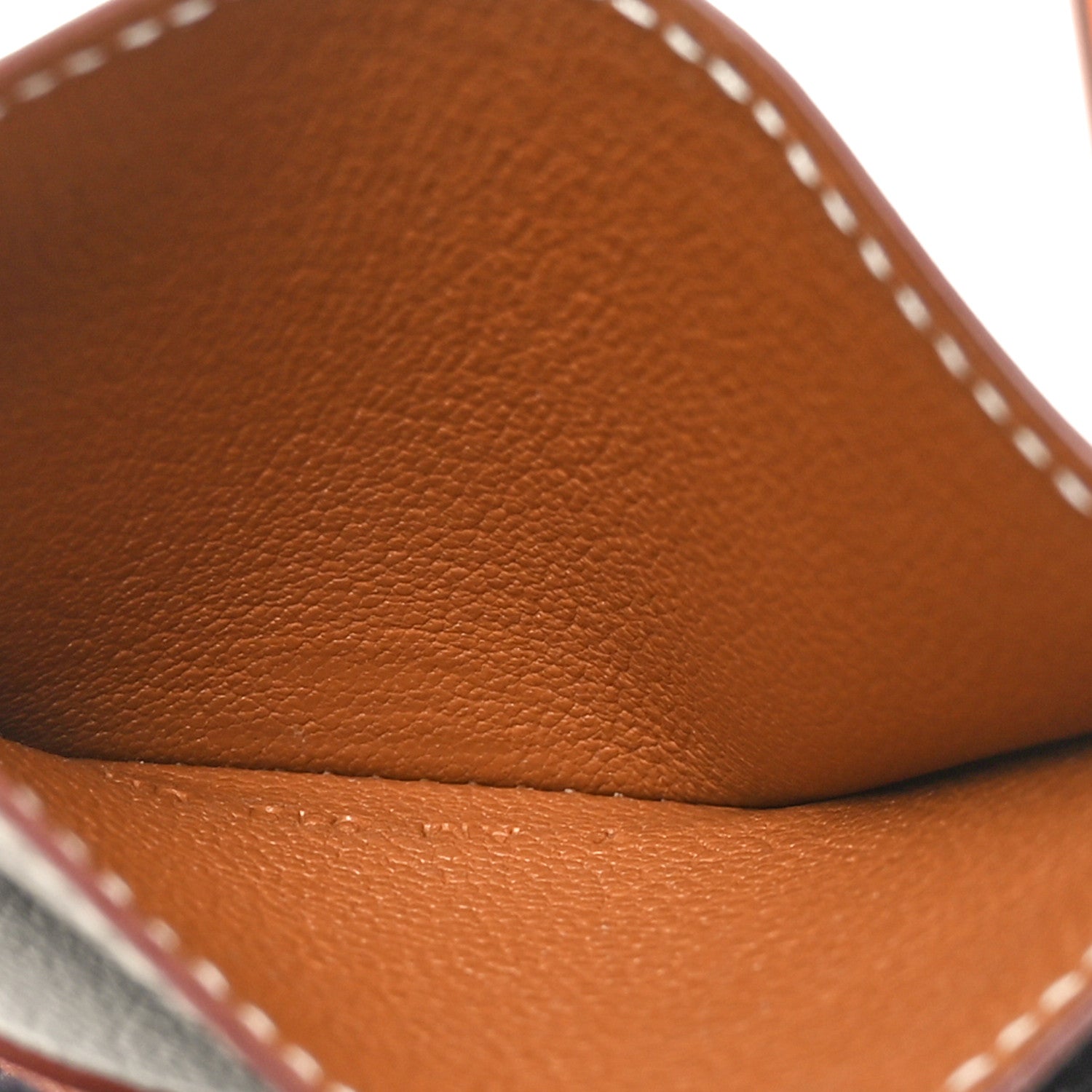 Hermes Barenia Faubourg Epsom Evercolor Les Petits Chevaux Card Holder Fauve Craie Beige De Weimar 5 of 9