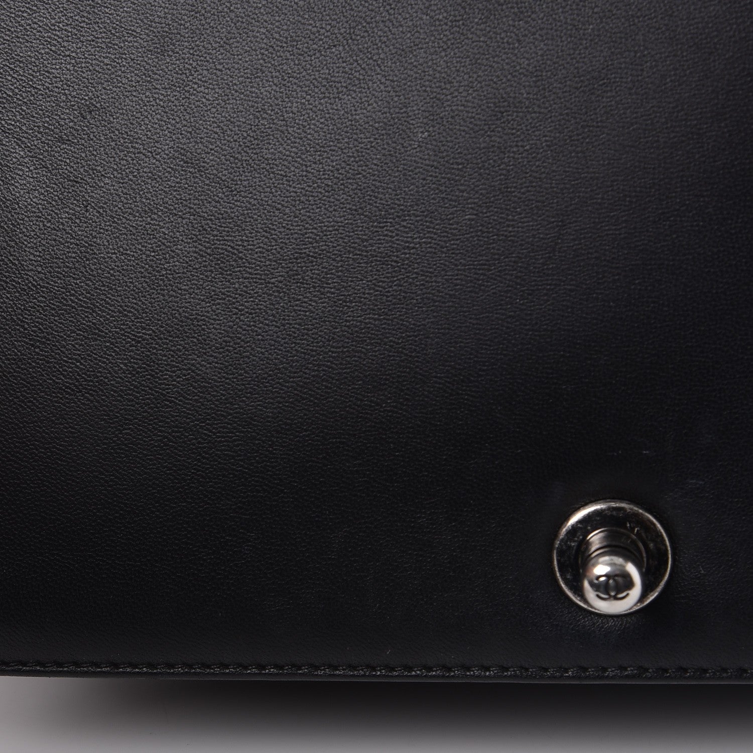 Chanel Lambskin Quilted Medium Boy Flap Black 19 of 19