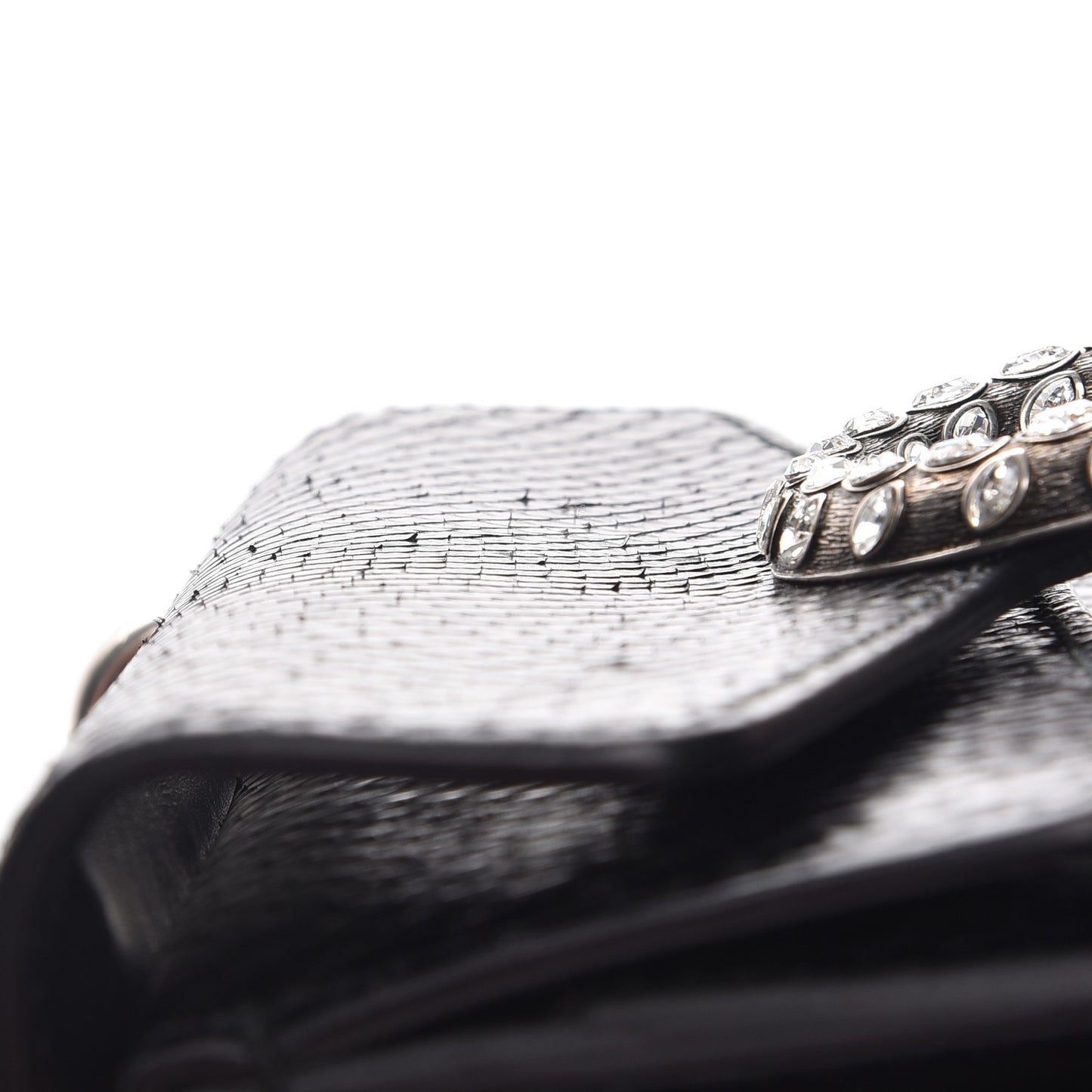 Python Mini Dionysus Shoulder Bag Black
