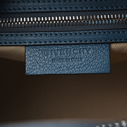 Givenchy Sugar Goatskin Small Antigona Oil Blue 5 of 12