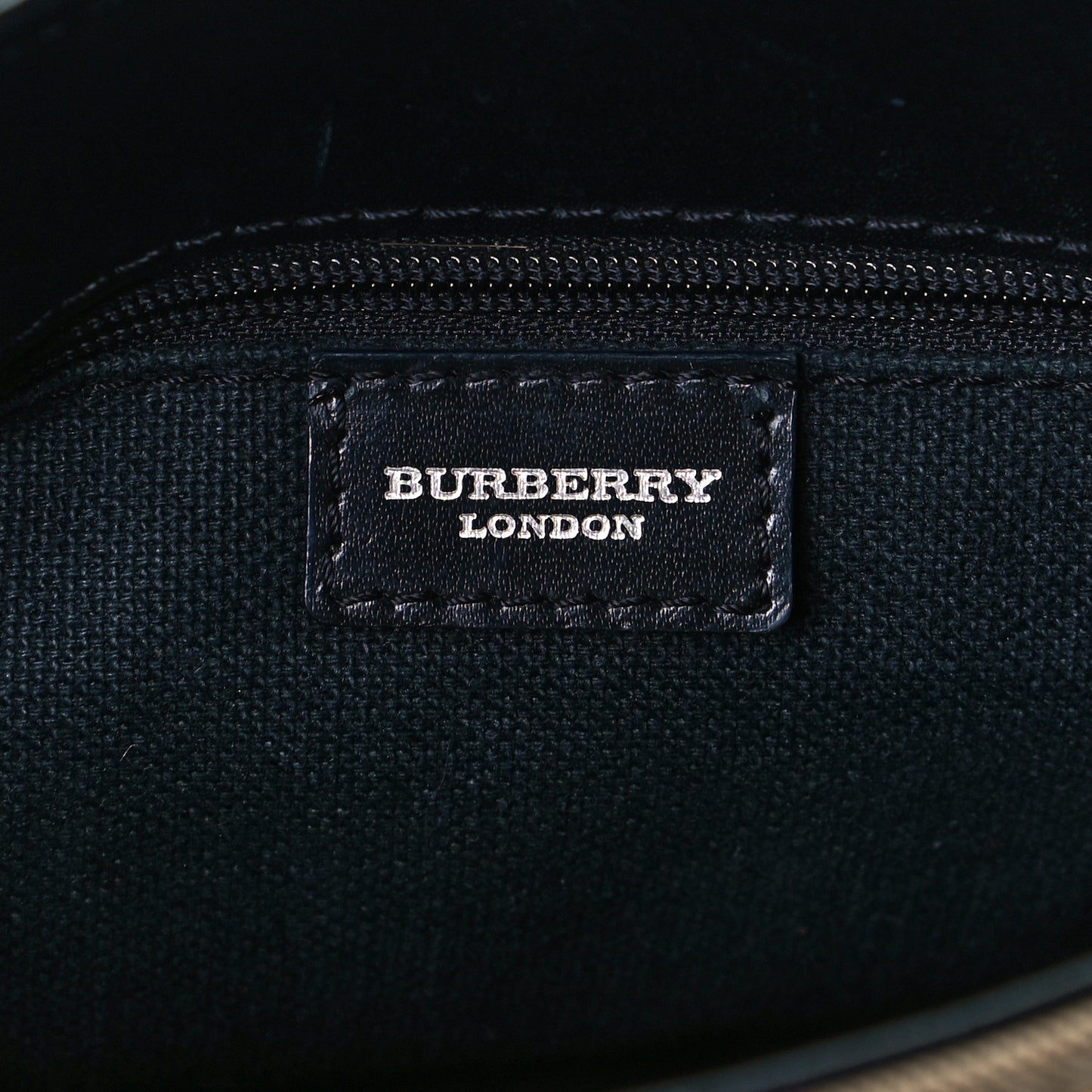 House Check Shoulder Bag Black