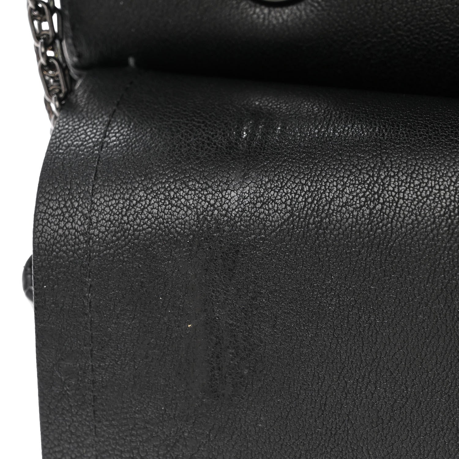 Chanel Sheepskin Chevron Quilted 2.55 Reissue 227 Flap So Black 11 of 13