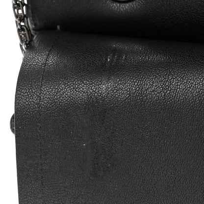 Chanel Sheepskin Chevron Quilted 2.55 Reissue 227 Flap So Black 11 of 13