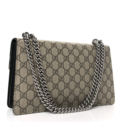 Gucci GG Supreme Monogram Small Dionysus Shoulder Bag Black 3 of 10