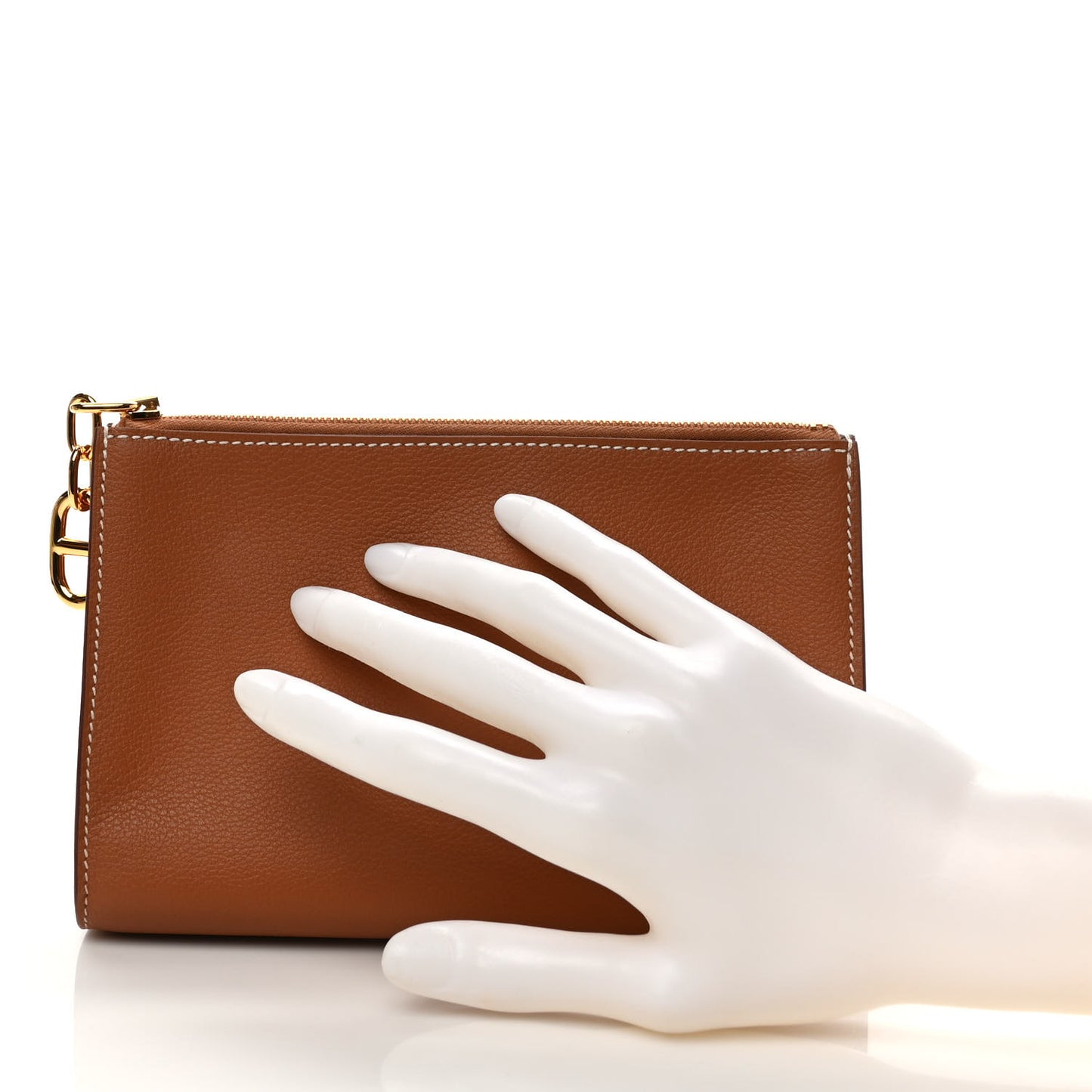 Evercolor Chaine d'Ancre Zipengo PM Toiletry Pouch Gold